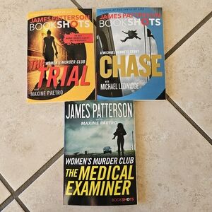 James Patterson Book Shots (Lot of 3)
